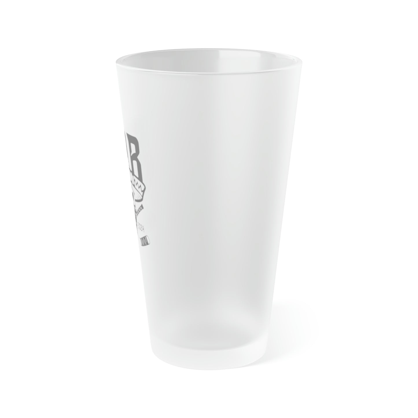 Bar Mexico Frosted Pint Glass, 16oz